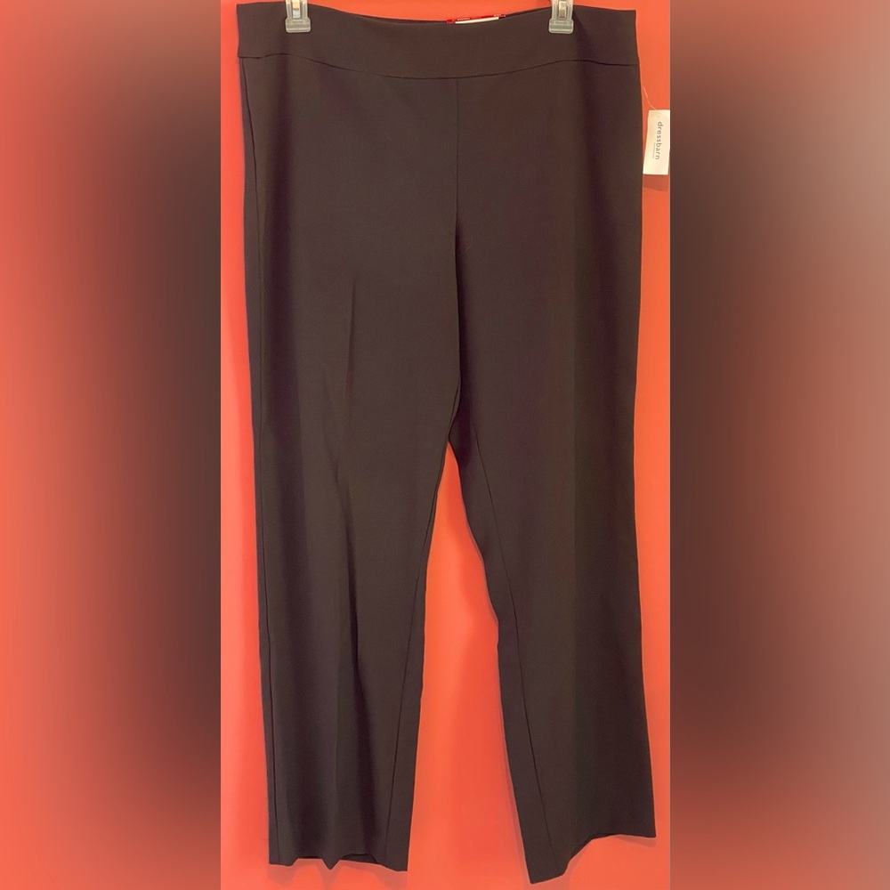 Elegant Brown Women's Pants - Plus Size 14W & 16W